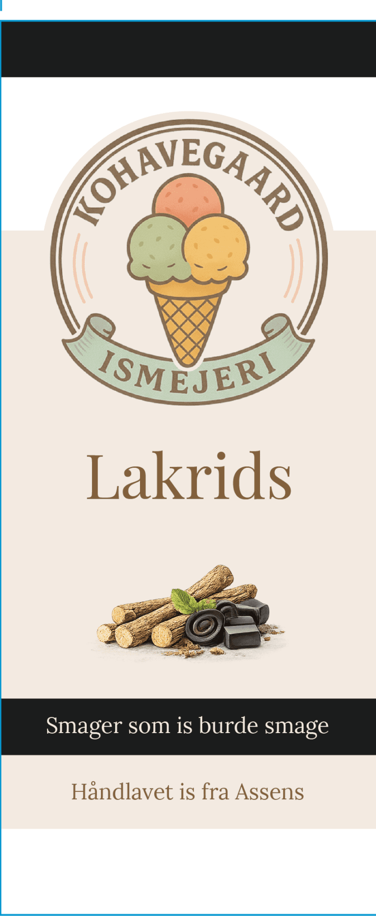 Lakrids · etiketmotiv